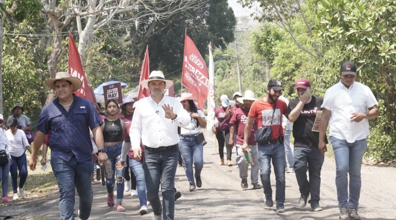 No le vamos a fallar al pueblo de Comalcalco: Ovidio Peralta