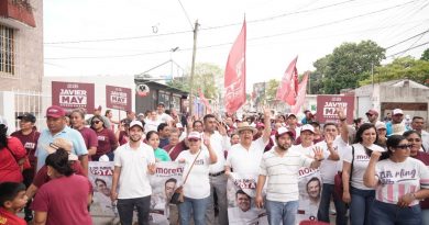 De la mano del pueblo, mantiene Ovidio Peralta su liderazgo en Comalcalco
