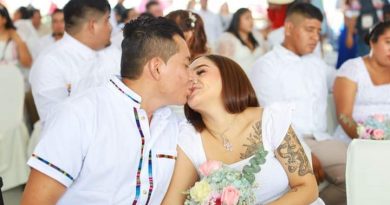 ¡Vivan los Novios! 30 parejas se casaron en la Feria Tabasco