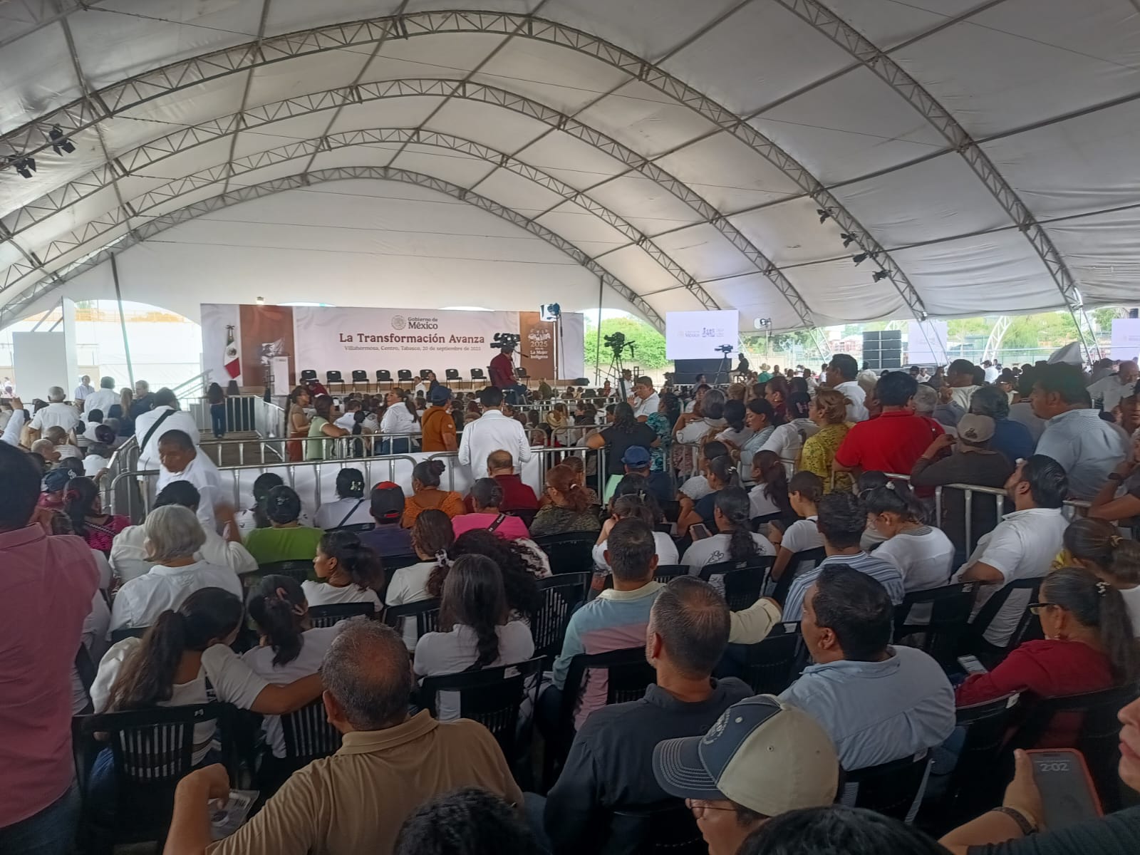 Claudia Sheinbaum destaca reducción de la pobreza y crecimiento del ingreso en Tabasco