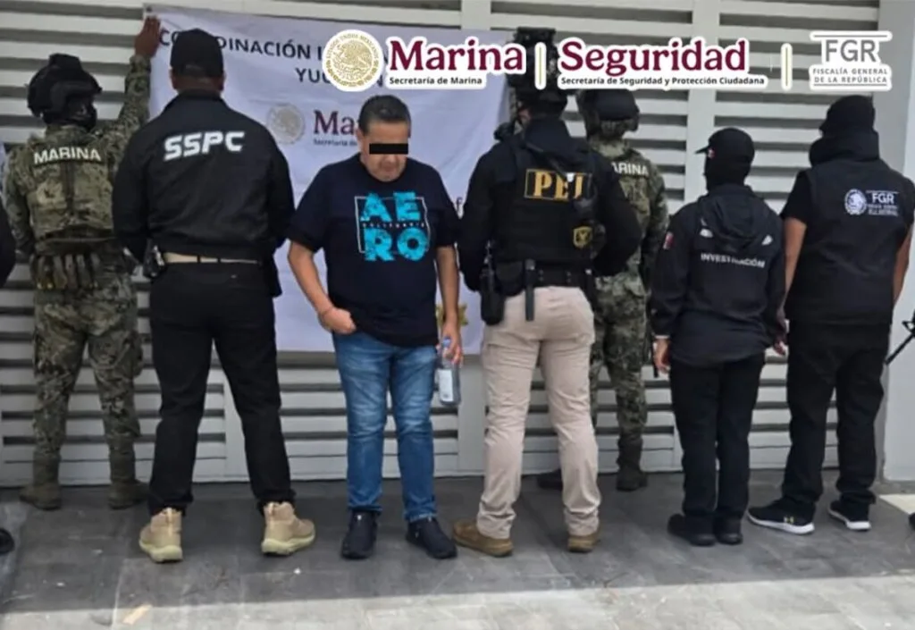 Detienen en Yucatán a presunto operador financiero de grupo delictivo; aseguran bienes por 145 mdp